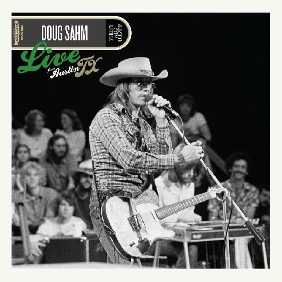 the album cover for Doug Sahm - Live From Austin Tx [Clear Vinyl] (Gate) (Grn) [Limited Edition]