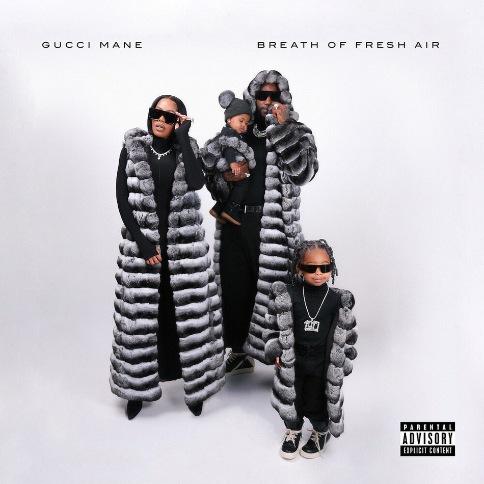 the album cover for Gucci Mane - Breath Of Fresh Air [Indie Exclusive Alternate Artwork CD]