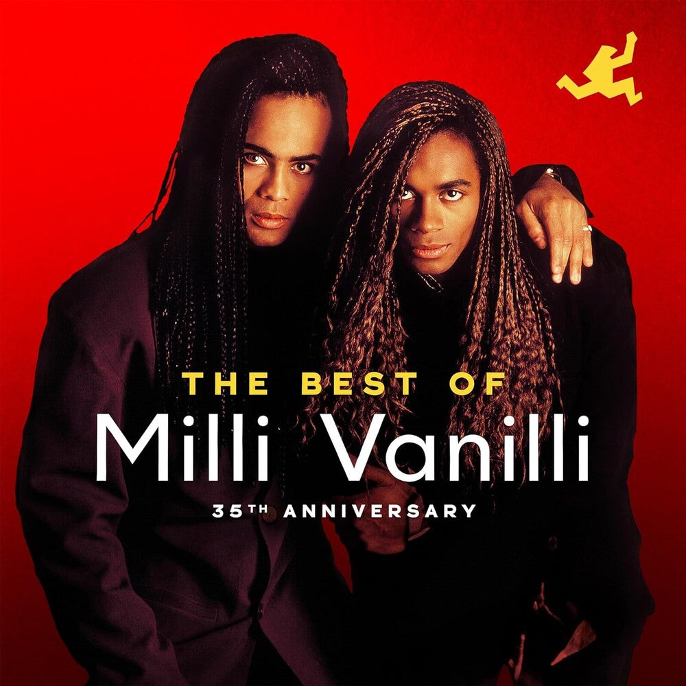 the album cover for Milli Vanilli - The Best of Milli Vanilli (35th Anniversary)
