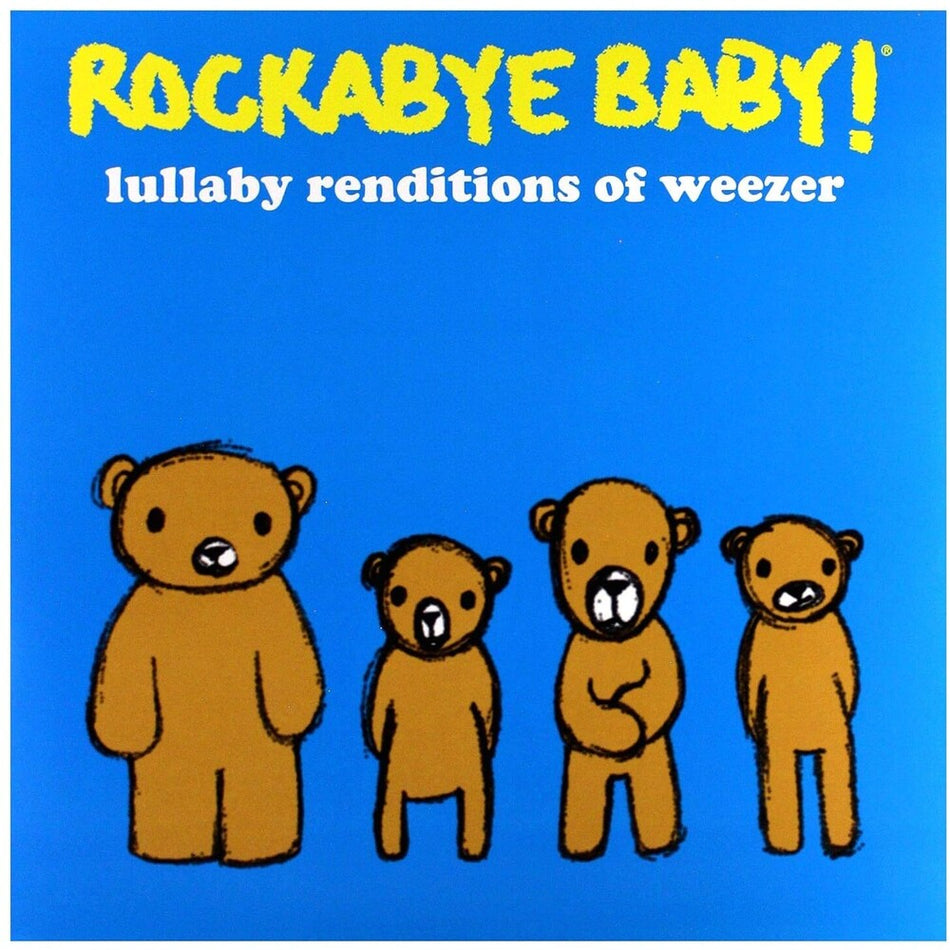 the album cover for Rockabye Baby! - Lullaby Renditions of Weezer [RSD 2019]