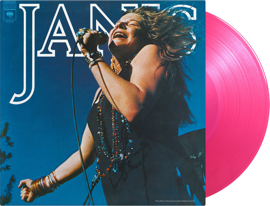 the album cover for Janis Joplin - Janis [Colored Vinyl] (Gate) [Limited Edition] [180 Gram]