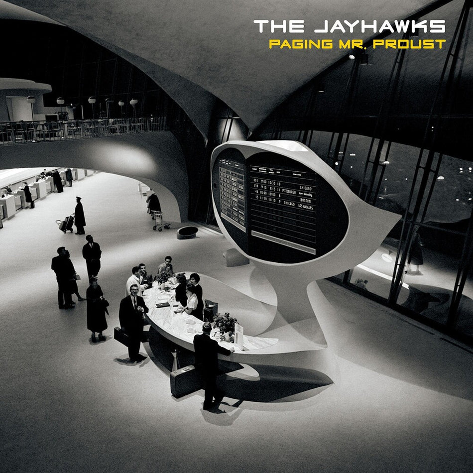 the album cover for Jayhawks - Paging Mr. Proust (Blk) [Colored Vinyl] (Ylw) [Indie Exclusive] (Spla)