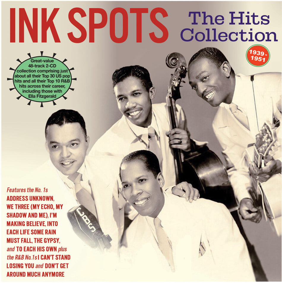the album cover for Ink Spots - Hits Collection 1939-51