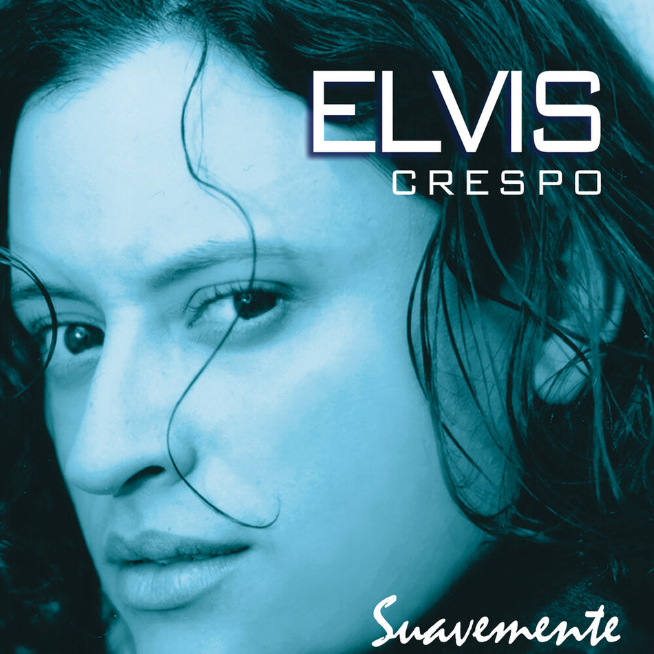 the album cover for Elvis Crespo - Suavemente (Blue) [Colored Vinyl] (Ofgv)