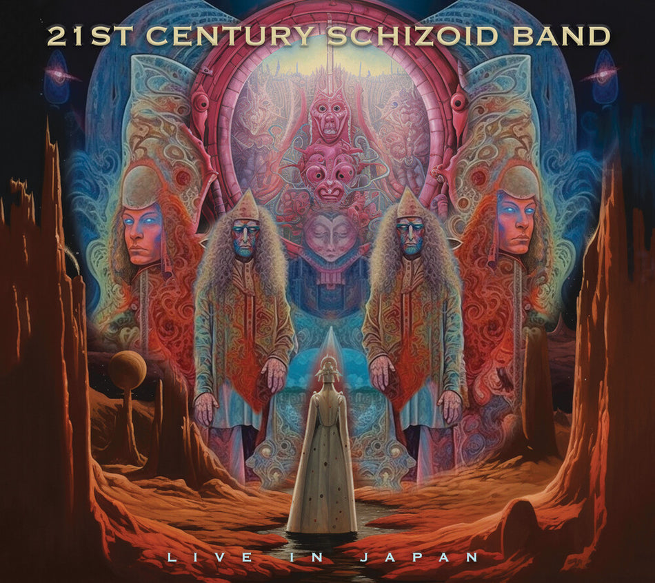 the album cover for 21st Century Schizoid - Live In Japan (W/Dvd)