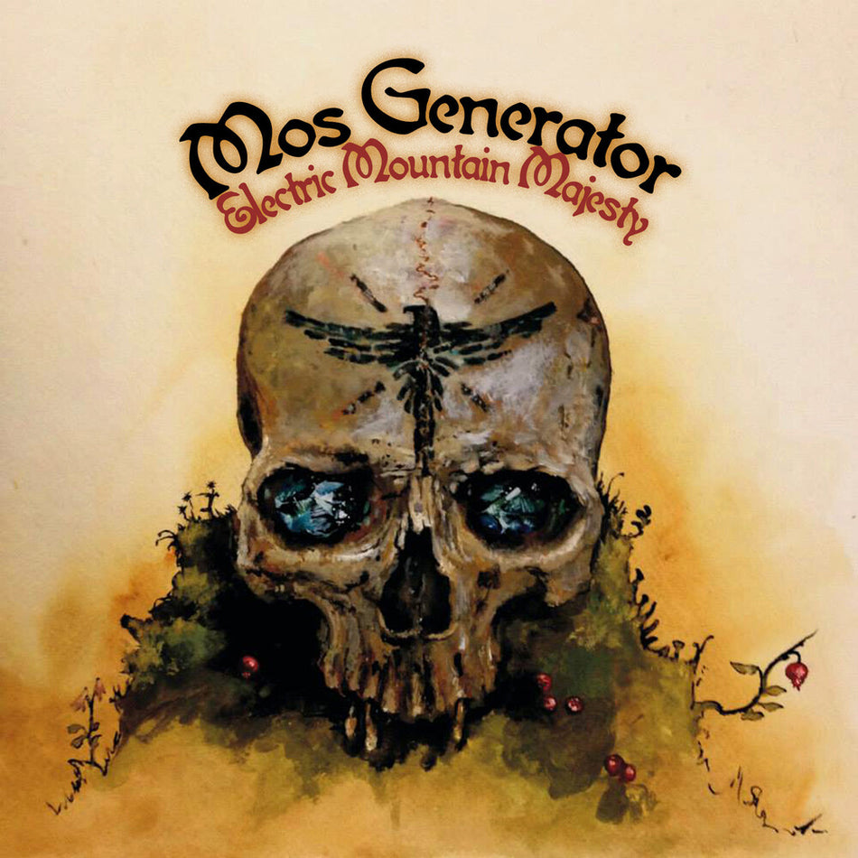the album cover for Mos Generator - Electric Mountain Majesty [Clear Vinyl] [Limited Edition] [Remastered]