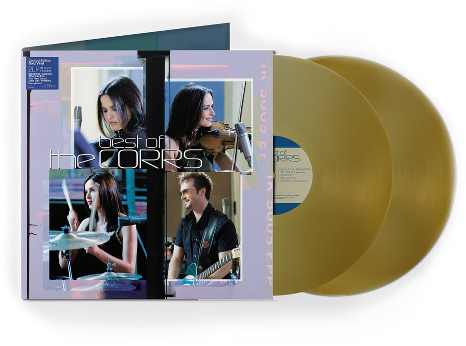 the album cover for Corrs - Best Of The Corrs [Colored Vinyl] (Gol) [Limited Edition] (Ofgv) (Uk)
