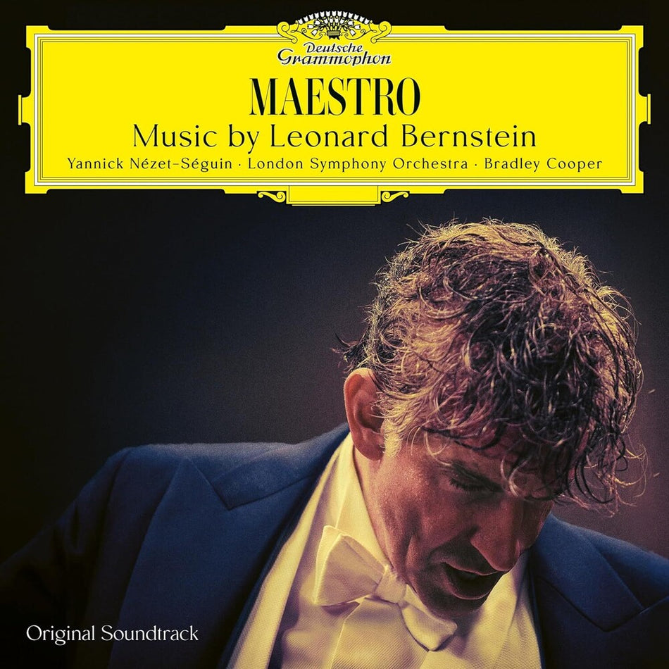 the album cover for Nezet-Seguin / London Sym Orch / Bradley Cooper - Maestro: Music By Leonard Bernstein - O.S.T.