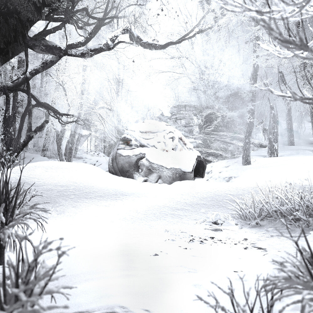 the album cover for Weezer - SZNZ: Winter EP [Indie Exclusive Limited Edition Milky Clear Vinyl]