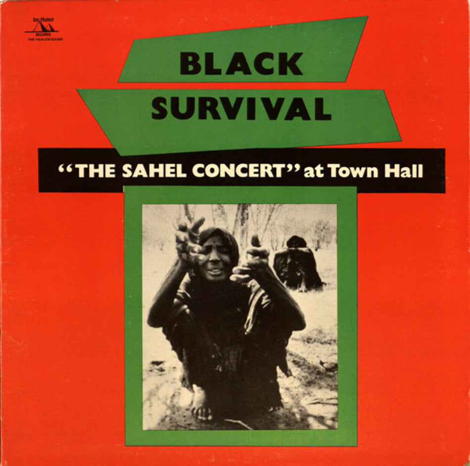 the album cover for Roy Brooks  & The Artistic Truth - Black Survival: The Sahel Concert At Town Hall