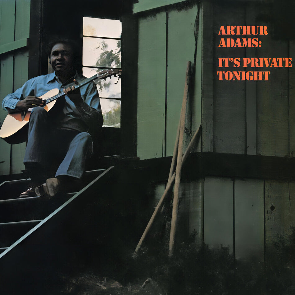 the album cover for Arthur Adams - It's Private Tonight - Red [Colored Vinyl] [Limited Edition] (Red)