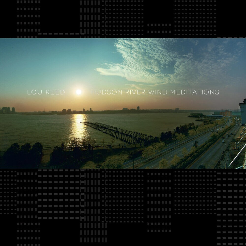the album cover for Lou Reed - Hudson River Wind Meditations - Glacial Blue [With Booklet]