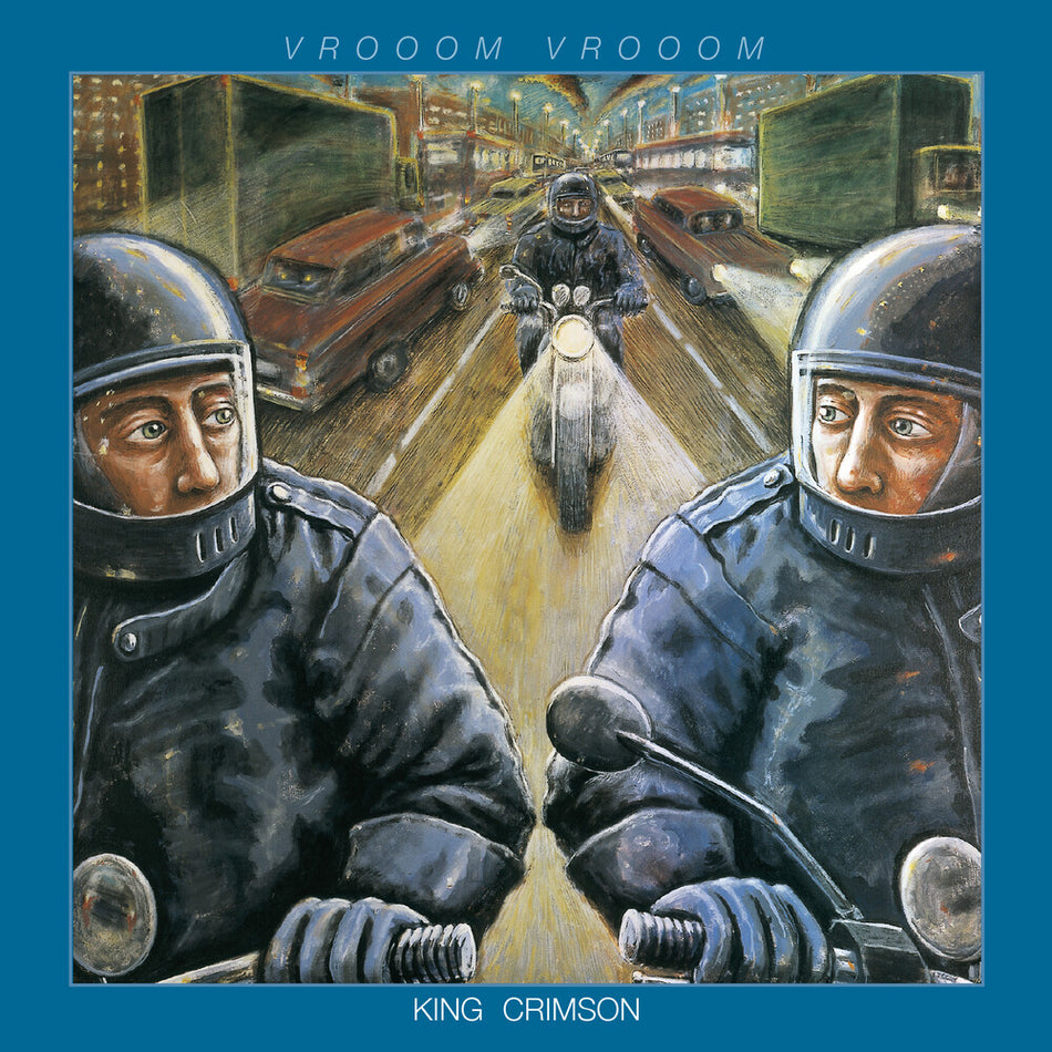 the album cover for King Crimson - Absent Lovers (Uk)
