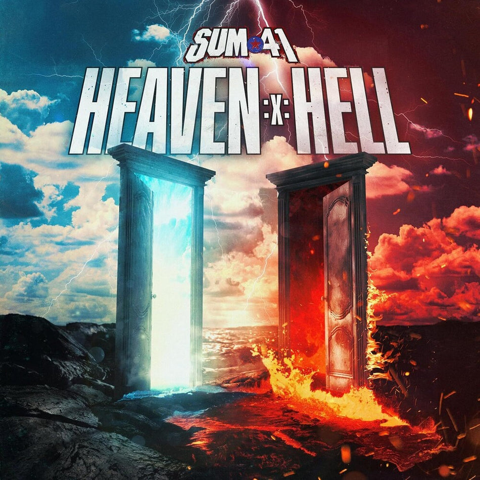 the album cover for Sum 41 - Heaven :x: Hell [2CD]
