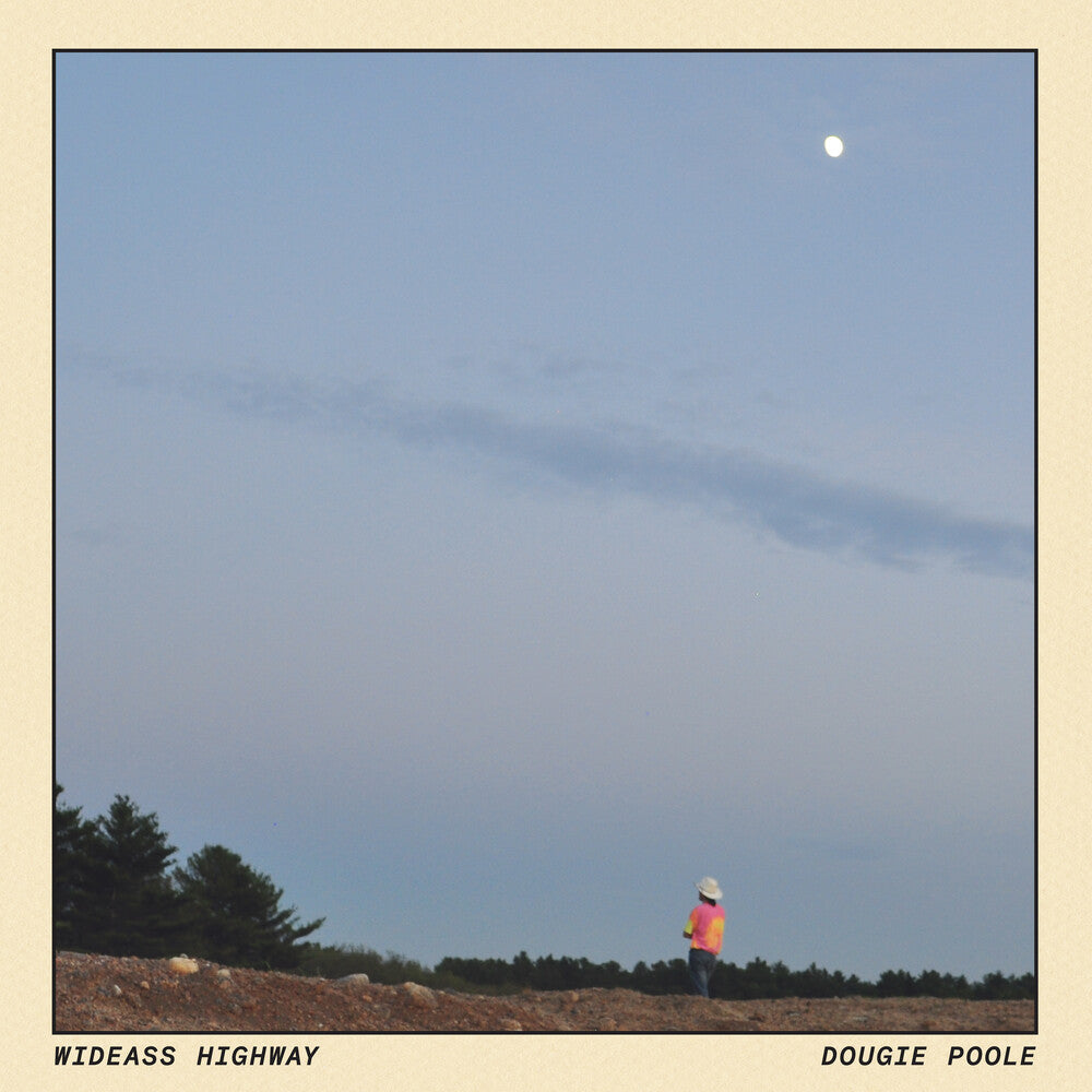 the album cover for Dougie Poole - Wideass Highway