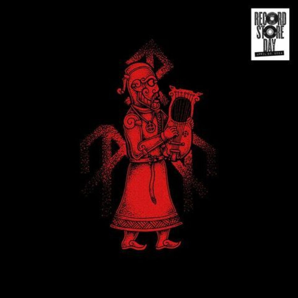 the album cover for Wardruna - Skald (Rsd) (Blk) [Colored Vinyl] (Gate) (Red) [Record Store Day] 