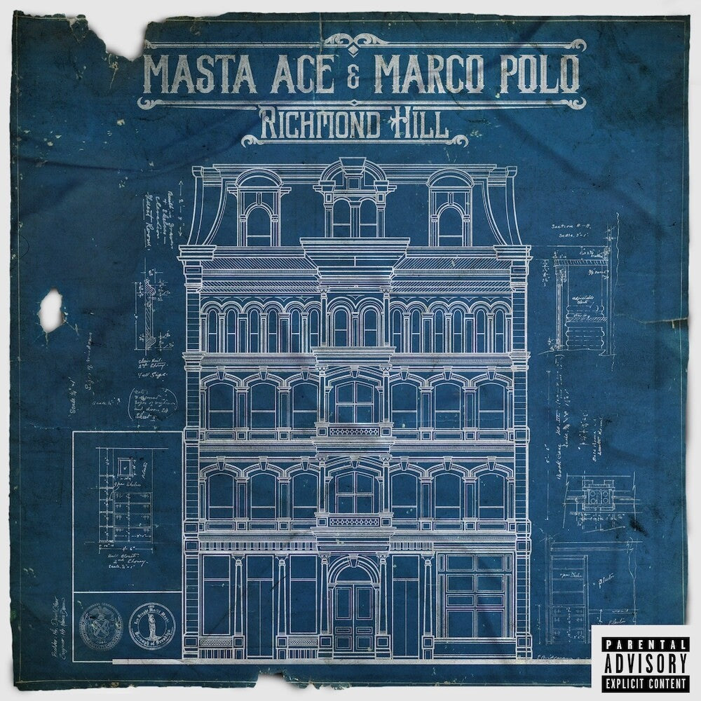 the album cover for Masta Ace &amp; Marco Polo - Richmond Hill