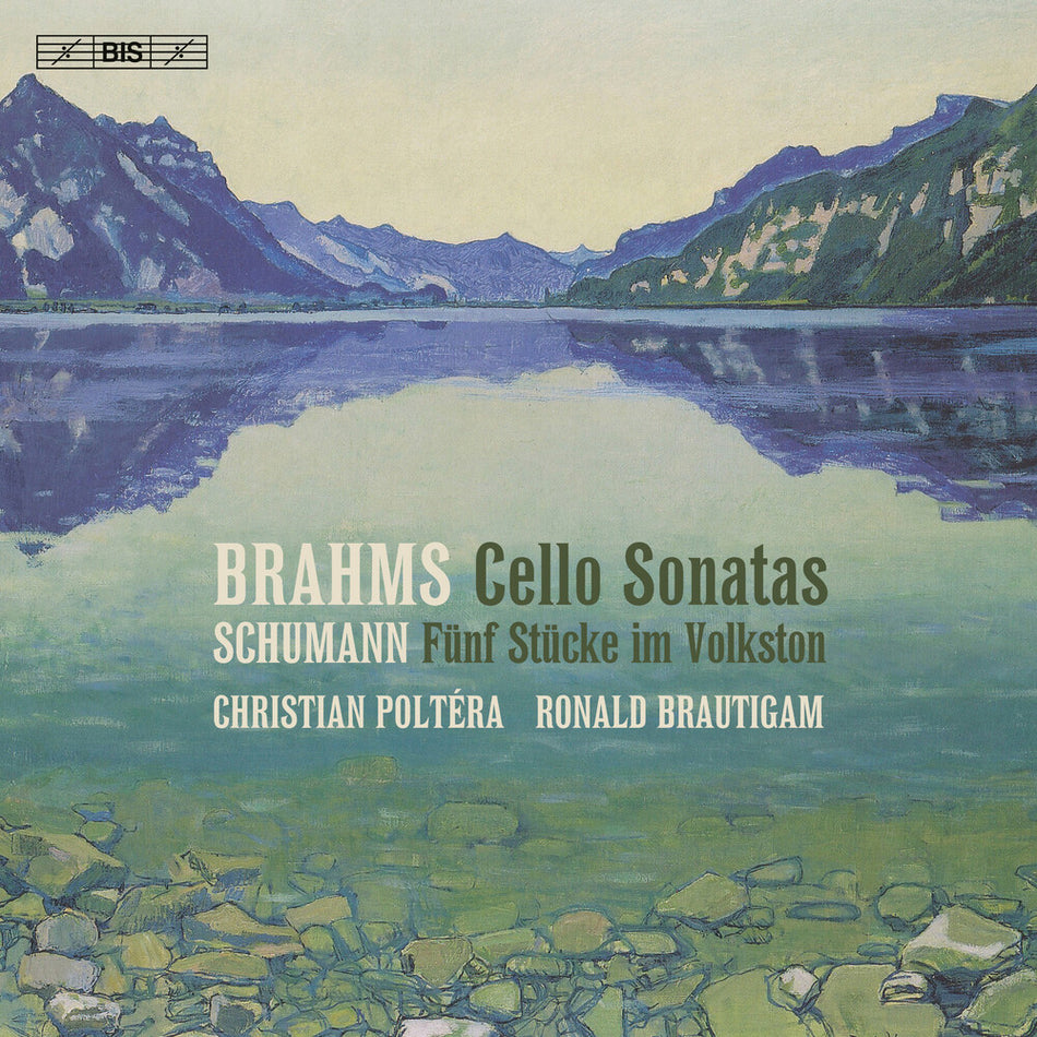 the album cover for Brahms / Schumann / Brautigam - Funf Stucke Im Volkston (Hybr)