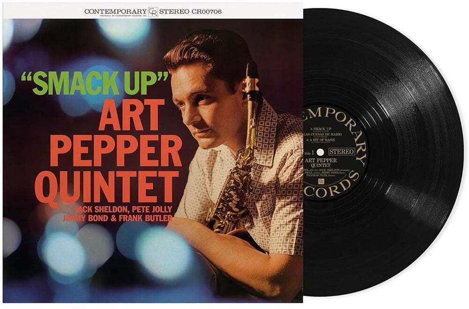 the album cover for Art Pepper Quintet - Smack Up: Contemporary Records Acoustic Sounds Series [LP]