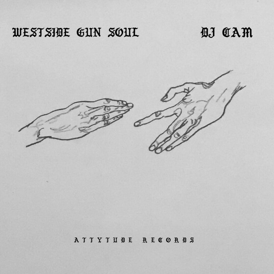 the album cover for DJ Cam - Westside Gun Soul