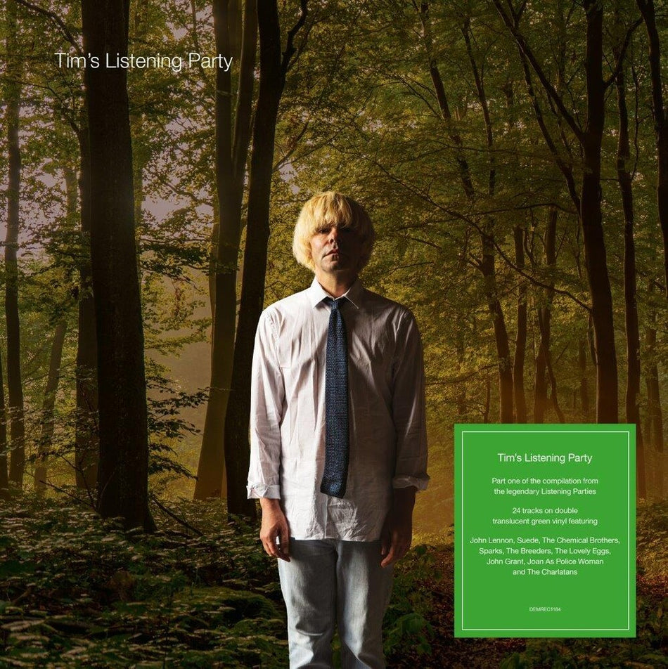 the album cover for Tim Burgess Listening Party / Various - Tim Burgess Listening Party / Various [Colored Vinyl] (Grn)