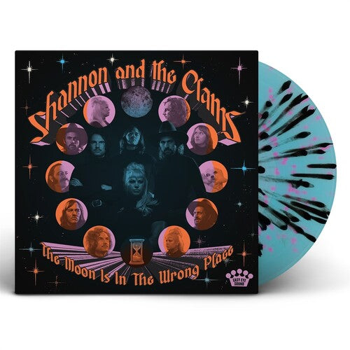Shannon and The Clams - The Moon Is In The Wong Place LP (Indie Exclusive Blue, Pink and Black Splatter Vinyl)