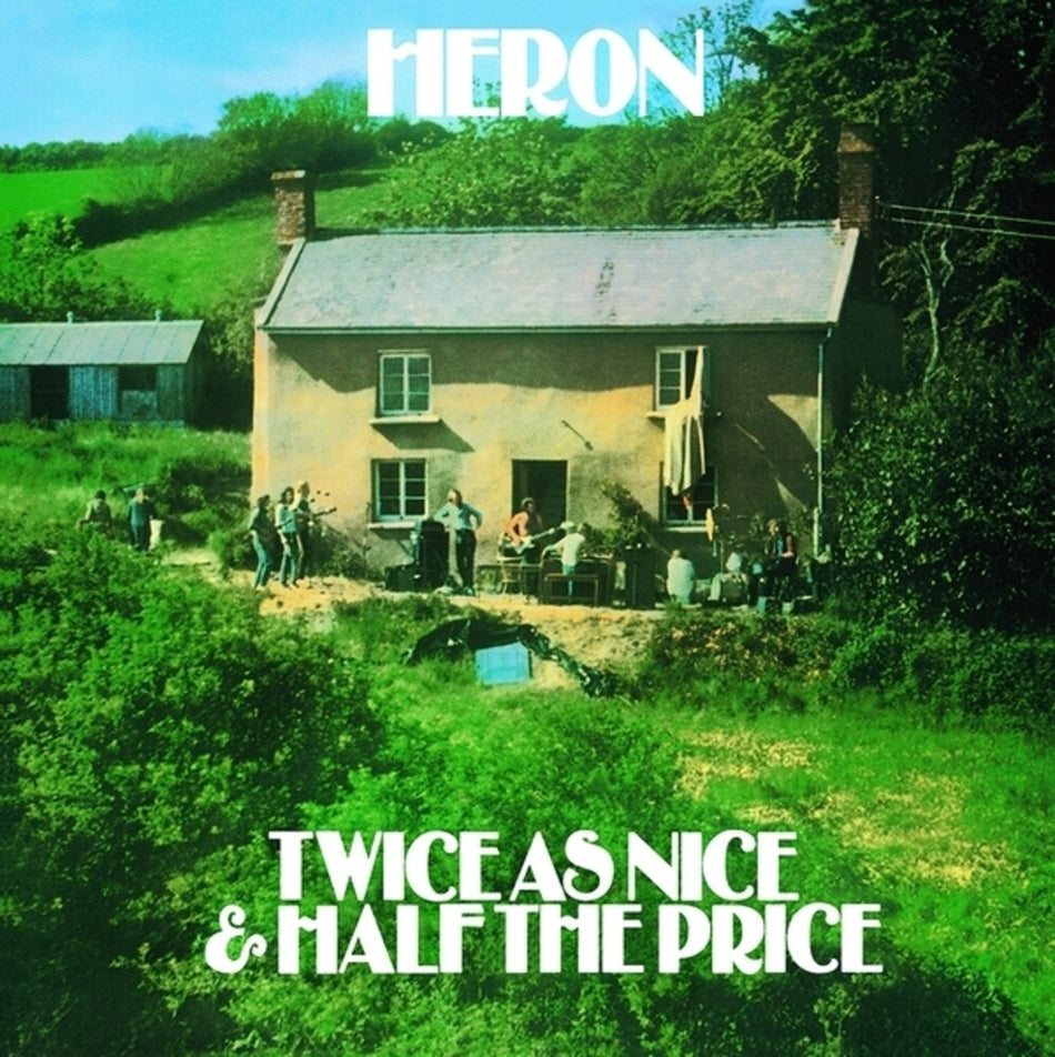 the album cover for Heron - Twice As Nice & Half The Price (Can)