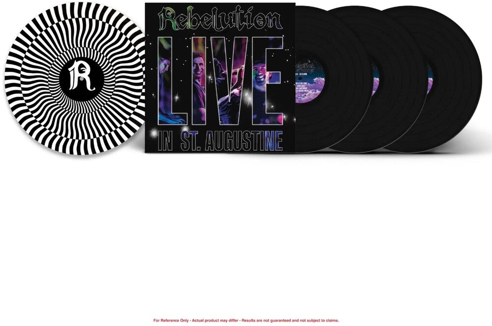 the album cover for Rebelution - Live In St. Augustine