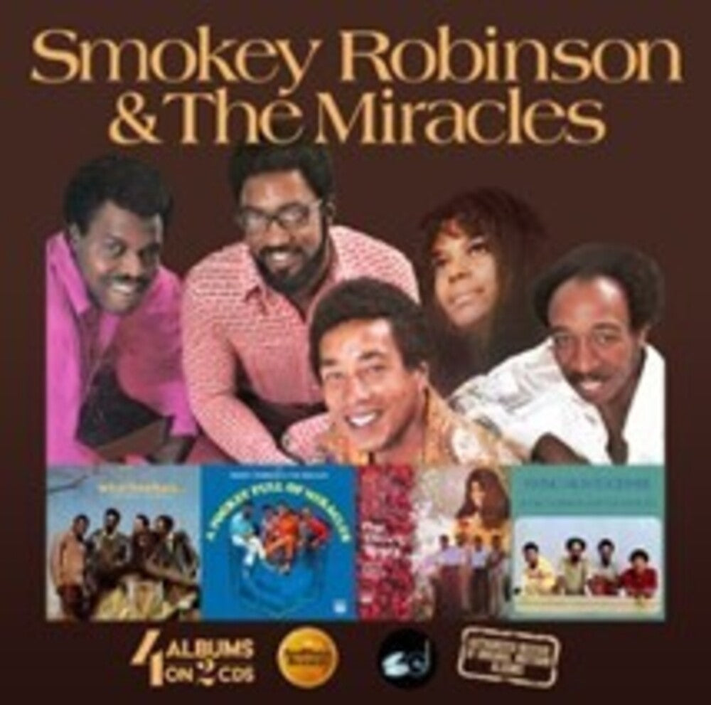 the album cover for Smokey Robinson  & The Miracles - Pocket Full Of Miracles / One Dozen Roses / Flying
