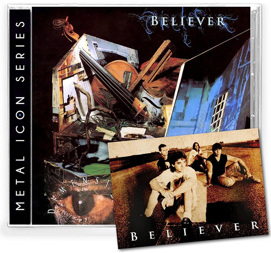 the album cover for Believer - Dimensions
