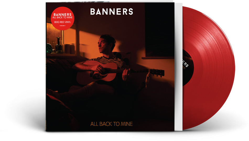 the album cover for Banners - All Back To Mine - Red [Colored Vinyl] [180 Gram] (Red)