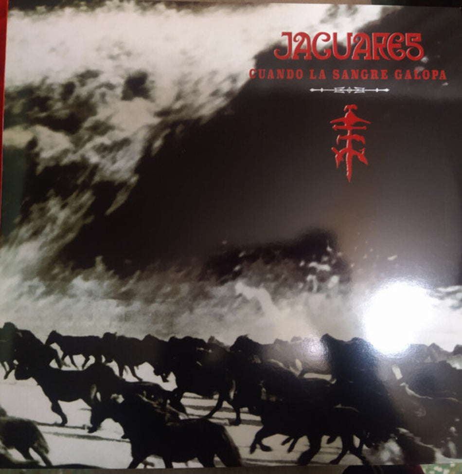 the album cover for Jaguares - Cuando La Sangre Galopa