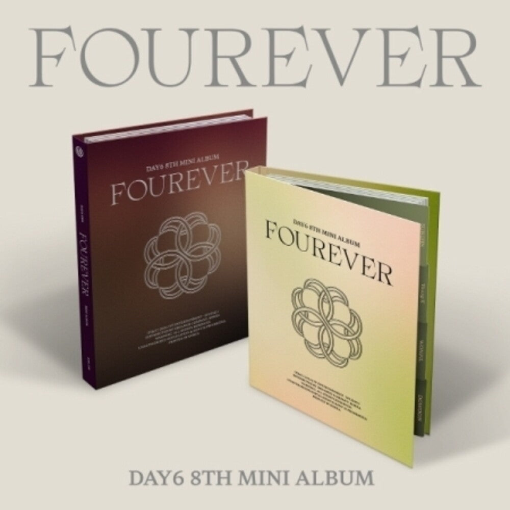 the album cover for Day6 - Fourever - Random Cover (Post) (Stic) (Phob)