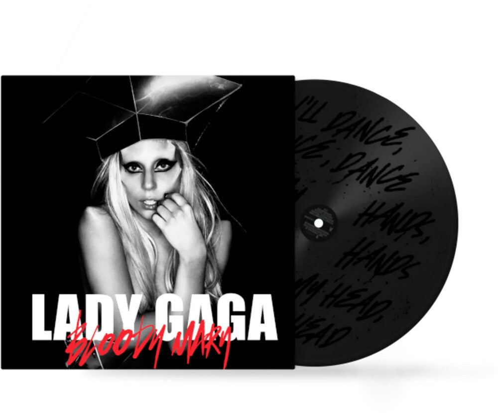 the album cover for Lady Gaga - Bloody Mary (Etch) (Can)