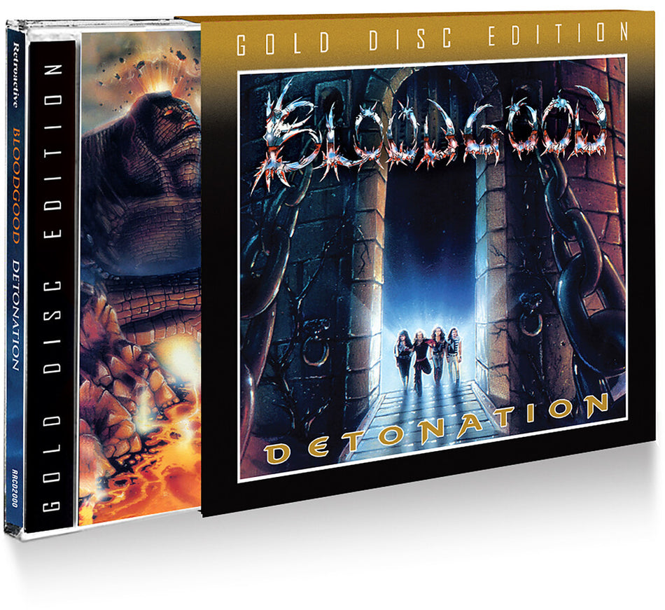 the album cover for Bloodgood - Detonation