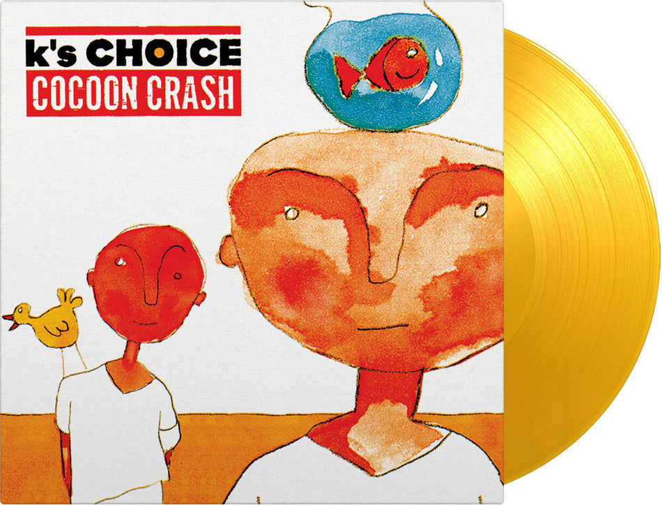the album cover for K's Choice - Cocoon Crash [Colored Vinyl] [Limited Edition] [180 Gram] (Ylw) (Hol)