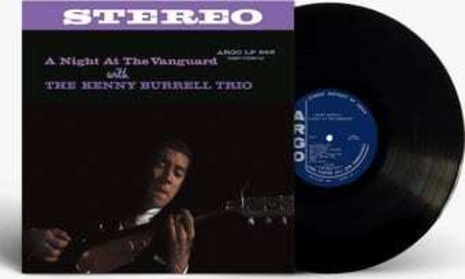 the album cover for Kenny Burrell - Night At The Vanguard (Verve By Request Series)