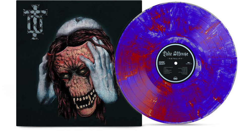 the album cover for Take Offense - T.O.Tality (Blue) [Colored Vinyl] [Limited Edition] [180 Gram] (Red) (Slv)