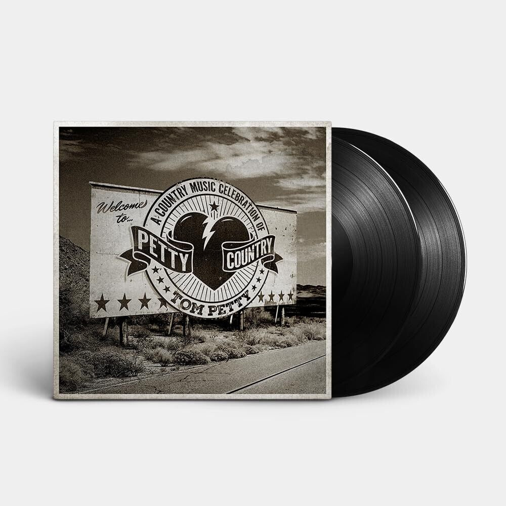 the album cover for Petty Country: A Country Music Celebration / Var - Petty Country: A Country Music Celebration / Var