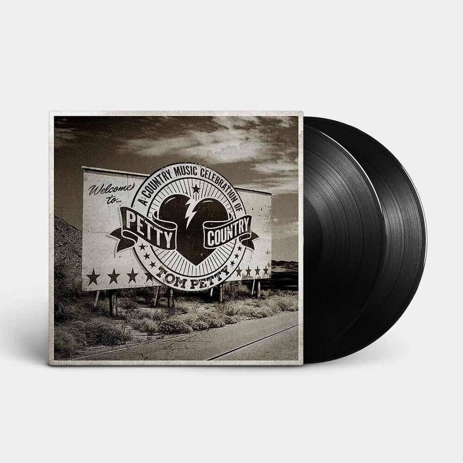 the album cover for Petty Country: A Country Music Celebration / Var - Petty Country: A Country Music Celebration / Var