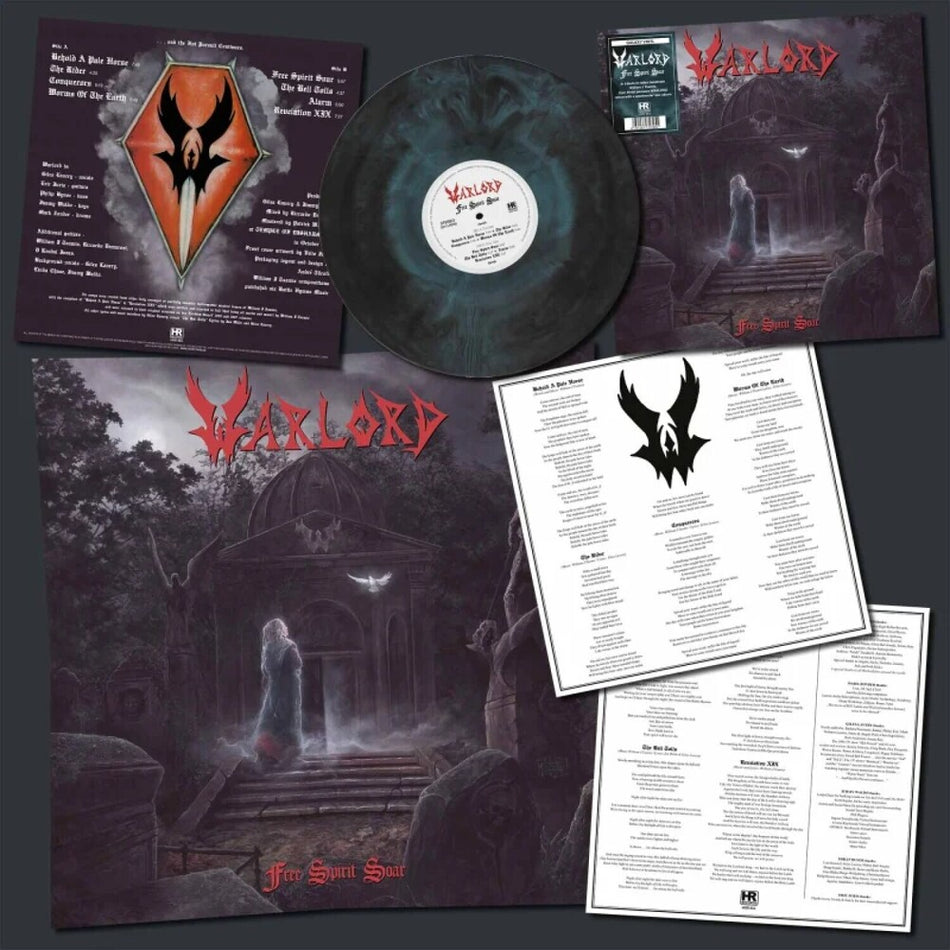 the album cover for Warlord - Free Spirit Soar [Colored Vinyl]