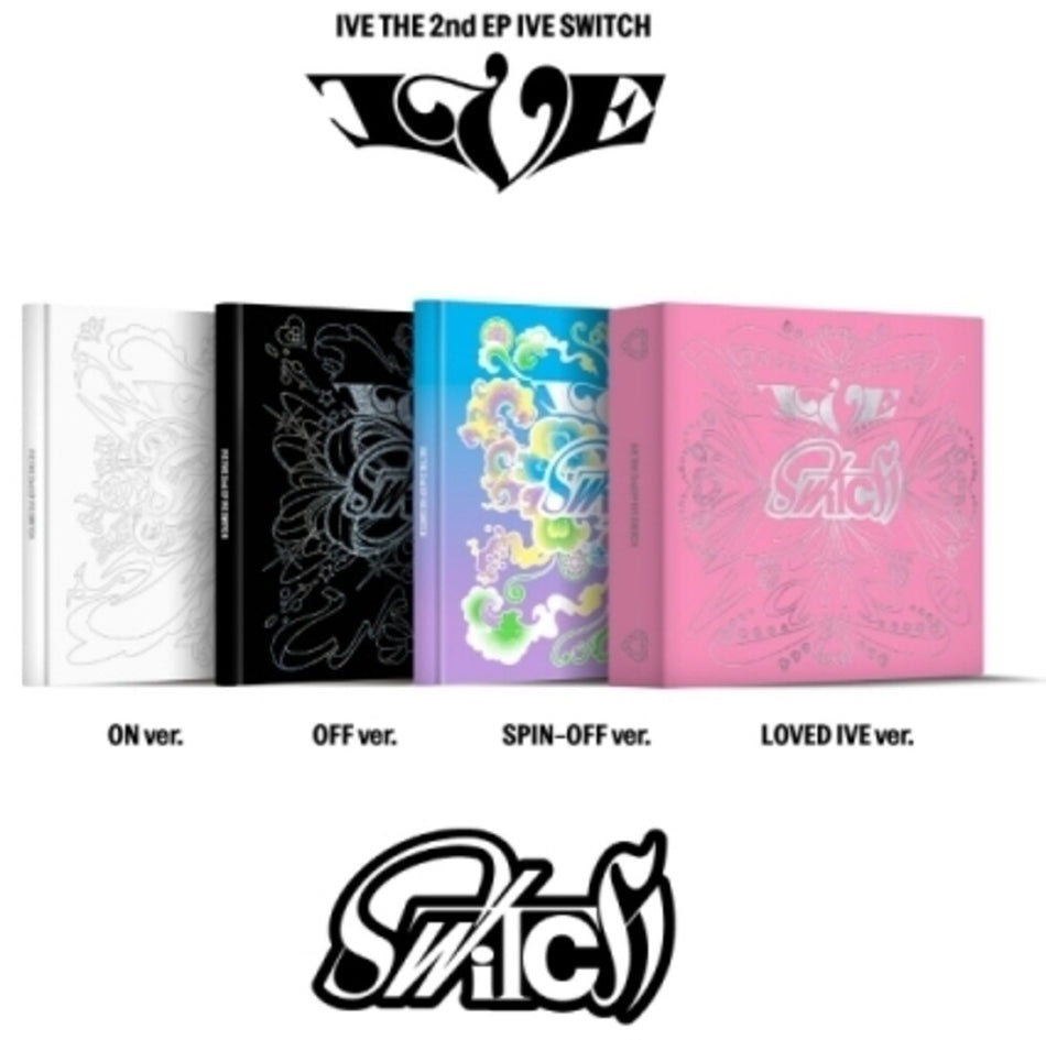 the album cover for IVE - Ive Switch - Random Cover (Phob) (Phot) (Asia)
