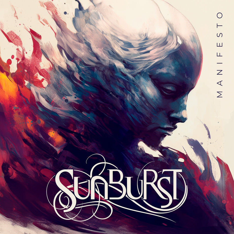 the album cover for Sunburst - Manifesto