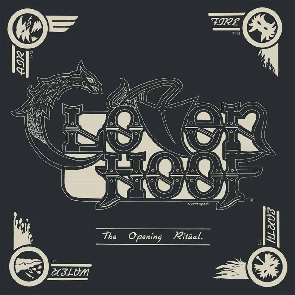 the album cover for Cloven Hoof - The Opening Ritual