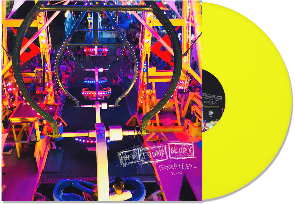 the album cover for New Found Glory - Forever & Ever X Infinity [Colored Vinyl] (Ylw) [Reissue]