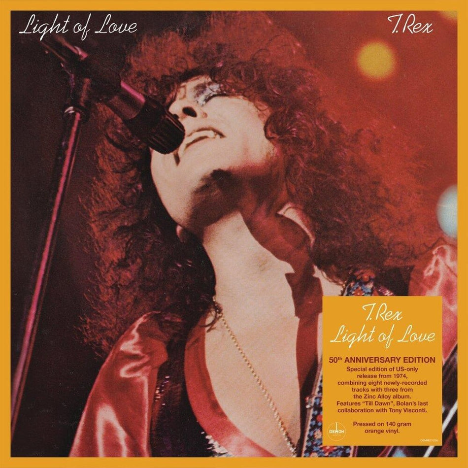 the album cover for T.Rex - Light Of Love [Colored Vinyl] (Ofgv) (Org) (Uk)