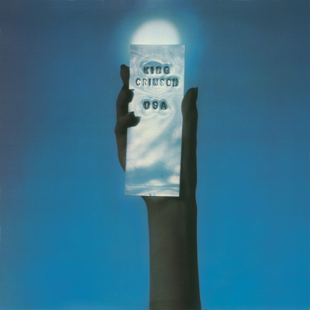 the album cover for King Crimson - Usa: 50th Anniversary Limited Edition (Blue) [Limited Edition]