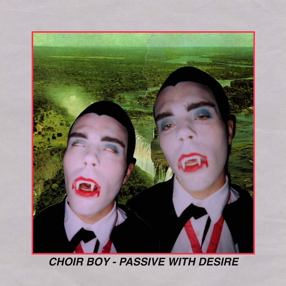 the album cover for Choir Boy - Passive With Desire (Blk) [Colored Vinyl] (Red) (Can)