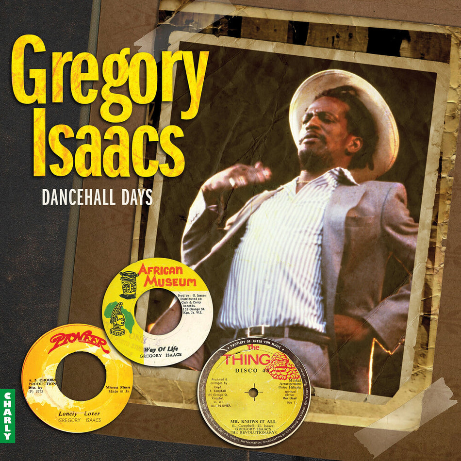 the album cover for Gregory Isaacs - Dancehall Days (Uk)