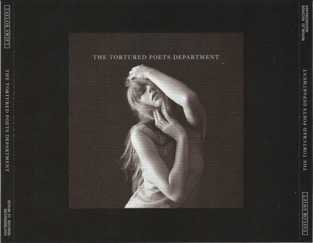 the album cover for Taylor Swift - Tortured Poets Department: The Black Dog [Deluxe]